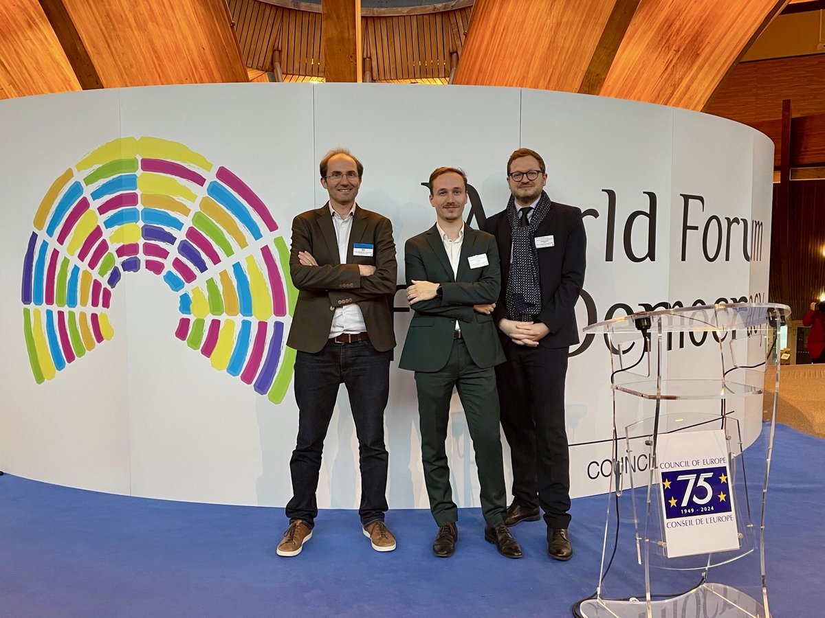 Make.org Global 🌎 (@make_org_global) on Twitter photo 📢 <a href="/Make_org_Global/">Make.org Global 🌎</a> is very excited to participate in the 12th edition of the World Forum for Democracy at the <a href="/coe/">Council of Europe</a>.
On this occasion, we will present #DemocraticCommons: the first global research program to build #AI in service of democracy 👉about.make.org/articles-en/la…
#CoE_WFD 📢 <a href="/Make_org_Global/">Make.org Global 🌎</a> is very excited to participate in the 12th edition of the World Forum for Democracy at the <a href="/coe/">Council of Europe</a>.
On this occasion, we will present #DemocraticCommons: the first global research program to build #AI in service of democracy 👉about.make.org/articles-en/la…
#CoE_WFD