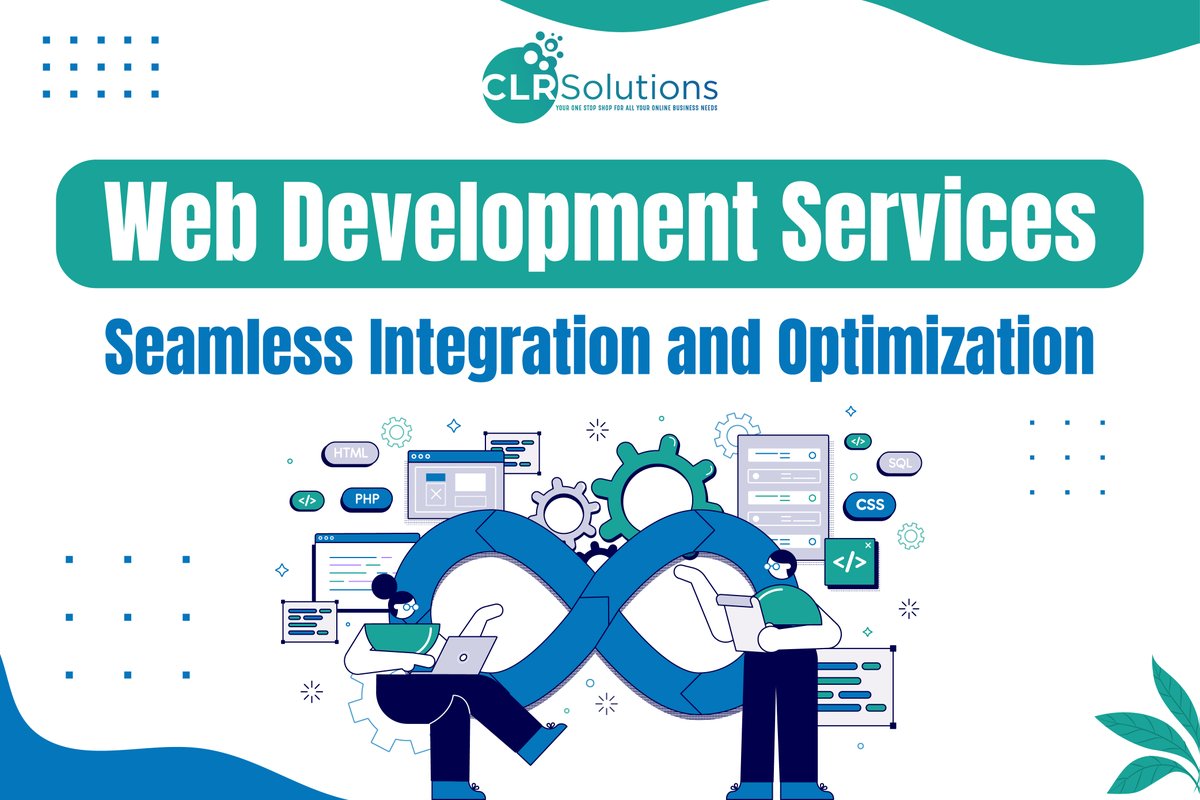 clr_solutions's tweet image. 🔍 Spotlight on our Web Development Services! 🌟
Discover how CLR Solutions can transform your online presence with customized, user-friendly, and responsive designs. Seamless integration and optimization guaranteed.
#WebDevelopment #CustomSolutions #CLRsolutions #Responsive