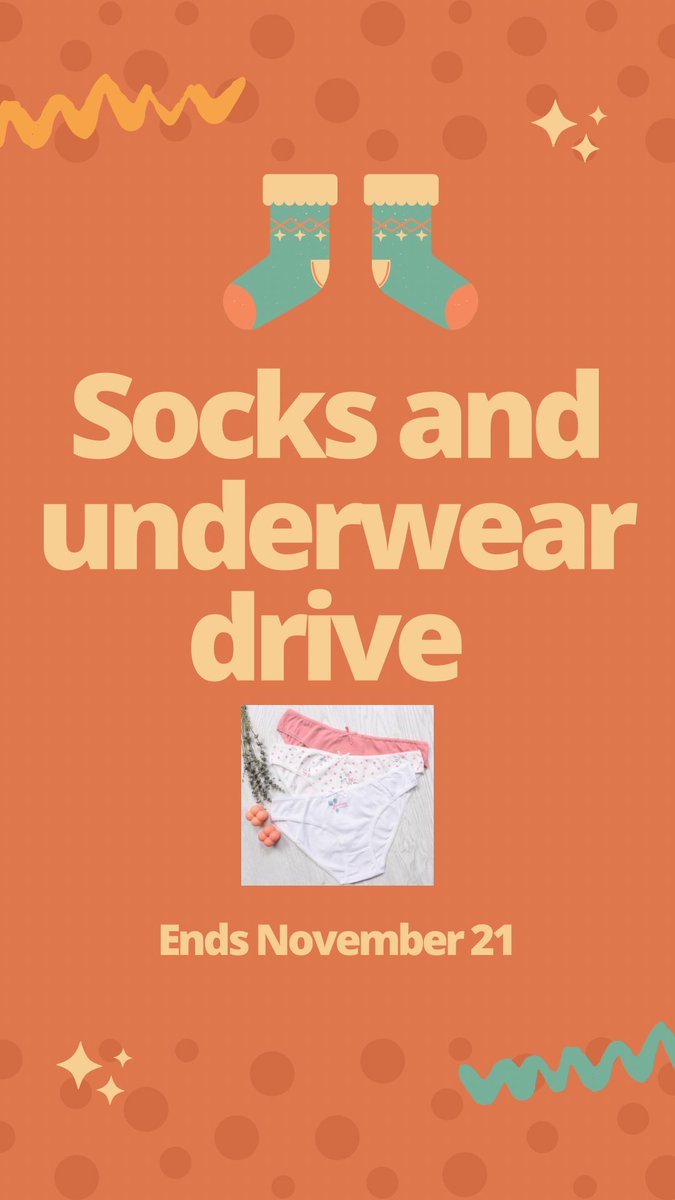 LeanderHS_PTSA (@leanderhs_ptsa) on Twitter photo LHS PTSA is collecting socks and underwear through November 21st, to donate to the Clothes Closet. Drop off baskets will be available at both offices at LHS. Contact clothescloset@leanderhsptsa.org for questions.
Click on the link to sign up: signupgenius.com/go/10C0A49ACAF… LHS PTSA is collecting socks and underwear through November 21st, to donate to the Clothes Closet. Drop off baskets will be available at both offices at LHS. Contact clothescloset@leanderhsptsa.org for questions.
Click on the link to sign up: signupgenius.com/go/10C0A49ACAF…