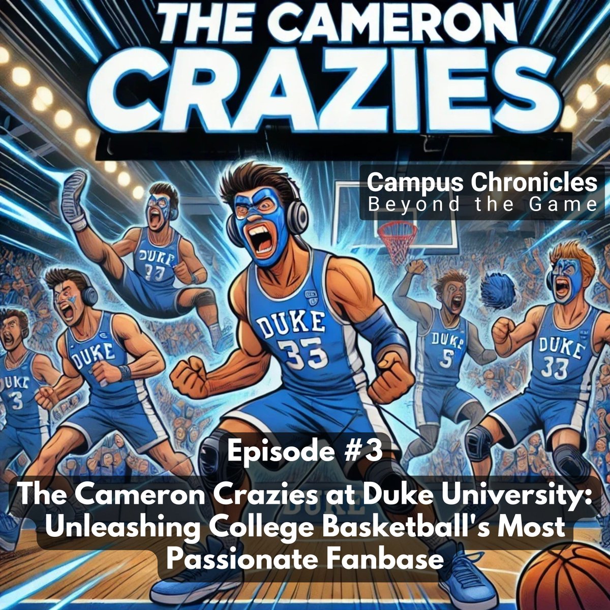 ccbeyondthegame's tweet image. 🏀 Episode 3 is Live!
This week, we explore the roots of basketball tradition with The Cameron Crazies at Duke University: Unleashing College Basketball&apos;s Most Passionate Fanbase .

Don’t miss out!
Listen now: bit.ly/3XvdZ54  

@realgranthill33 @jj_redick @JayBilas