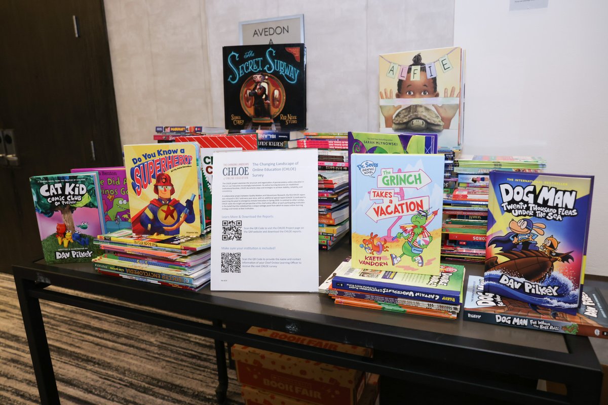 QMProgram's tweet photo. Deep gratitude to everyone at #QMConnect who purchased a book at the QM Gives Back Scholastic Book Fair — you donated more than 516 books and a portion of $6,546 for Grant Elementary in Melrose Park, IL! https://t.co/RhicO2y4FT