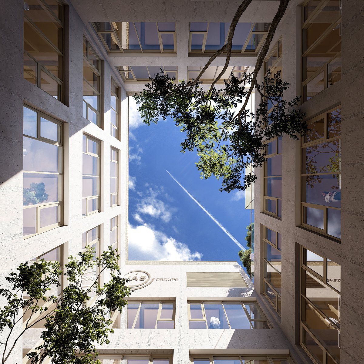 Un nouveau siège social pour R.A.S. Interim à Lyon-Vaise ! Conçu pour 450 collaborateurs sur 9 900 m², "New Campus" inclut espaces de travail, restaurant, salle de sport, et rooftop. Bâtiment bois-béton, confort thermique, objectif BREEAM Excellent. Livraison en 2026 ! #Teamarchi