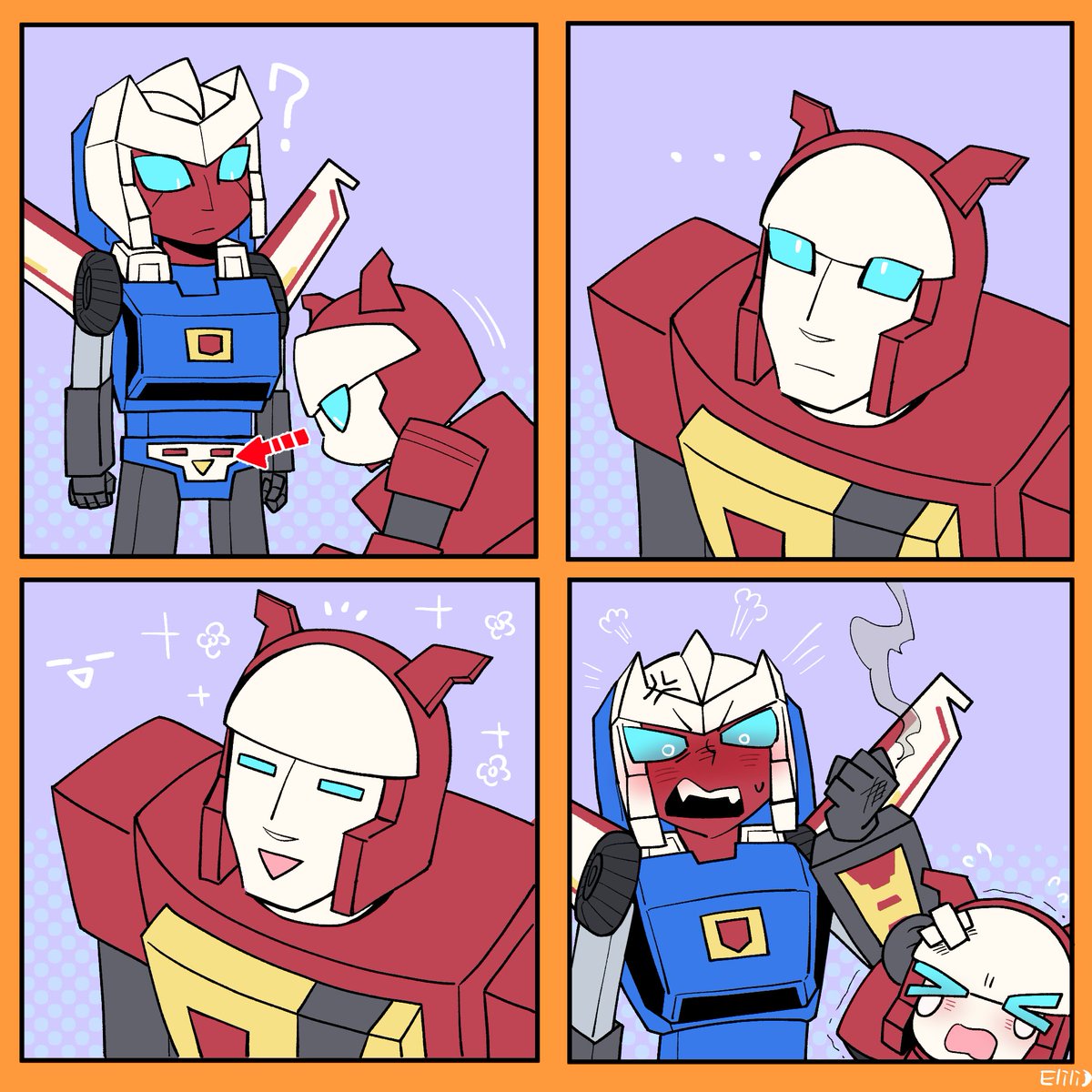 Elili_Chan's tweet photo. silly doodles
#transformers #Maccadam #trackster #Tracks #blaster https://t.co/eaWr28688t