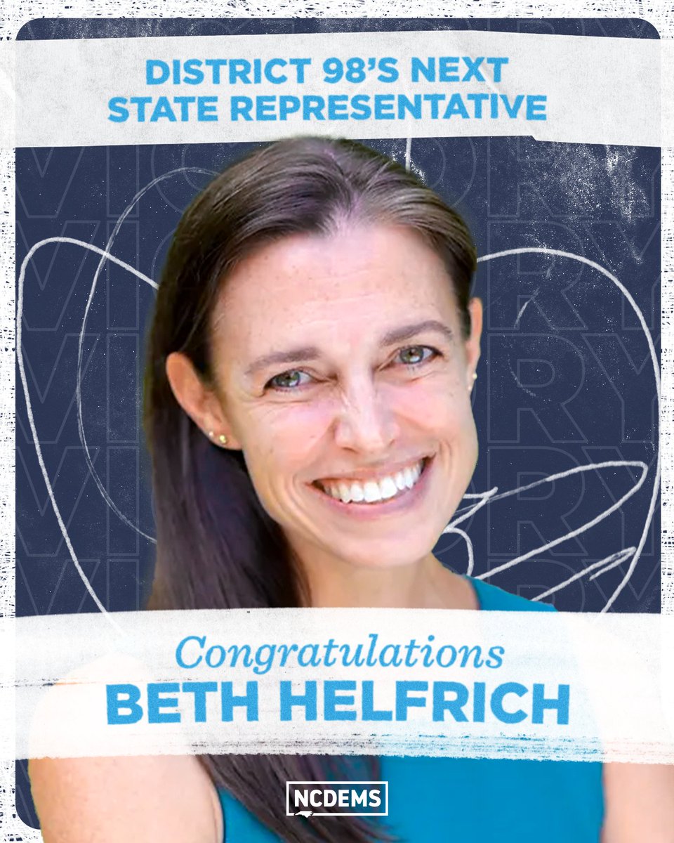 🎉 Congratulations to Beth Helfrich on her victory as State House Representative for District 98—and for flipping a Republican-held seat!