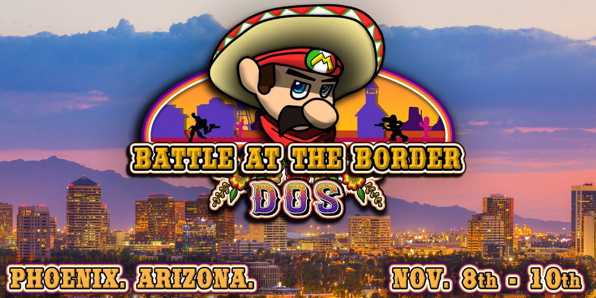 smasheventsgg's tweet photo. THIS WEEKEND IN SMASH 64
BATTLE AT THE BORDER: NUMERO DOS (Fri – Sun) featuring Josh Brody (@JoshBrodySSB), Crovy, CTG (@CTG_SSB64), KrisKringle, B33F, EG, Huntsman, FranK, blondie, Andross (@IsAndrewElite), and 23 more!
https://t.co/45HGicAvBy #Batb2 https://t.co/zzdlY2DaYW
