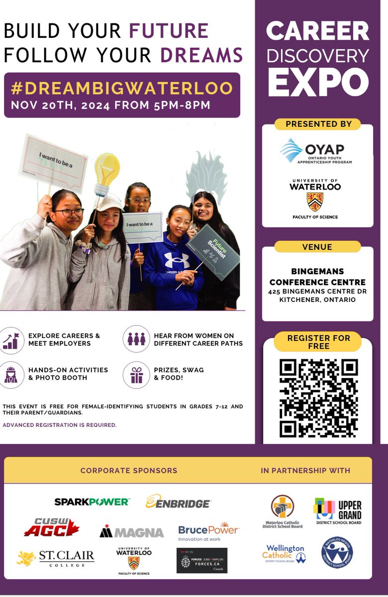 Build a Dream Discovery Expo November 20th 5-8p.m.