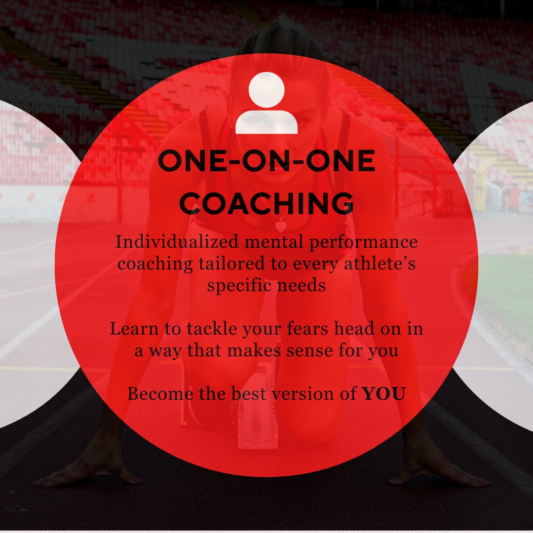 Empower your athlete to start owning their mental performance journey and learn the mental strategies to level up their skills in and out of practice! Contact us for more information on one-on-one sessions tailored specifically for you athlete!