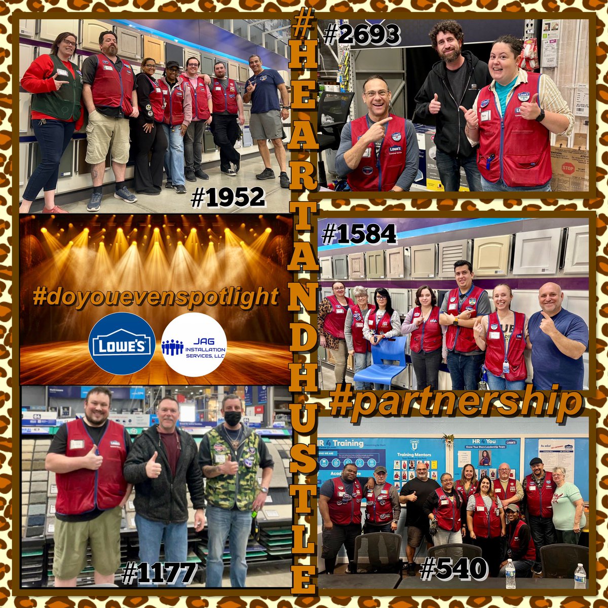 “Imagine what a harmonious world it could b if every single person, both young &amp; old shared a little of what he is good at doing.”#QuincyJones 

JAG encourages #harmony &amp; #peace at #Lowes #specialtyspotlight! #BuildingConfidence allows our #region18 #teams to share their #good!