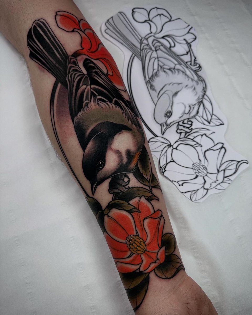 Stunning neo-traditional work from Lucas Ferreira with Killer Ink tattoo  supplies! #tattoo #neotraditional #neotrad, image size:960x1200