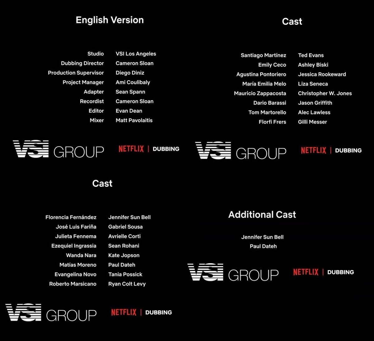 Alex Casswell (@alexcasswell) on Twitter photo English dub cast for the Argentina version of Love is Blind dubbed by <a href="/_TheVSIGroup/">_TheVSIGroup</a> and featuring Ted Evans, <a href="/ashethegreat/">Ashely Biski❄️✨</a>, <a href="/jgriff_4real/">Jason Griffith</a>, <a href="/NetflixandGil/">Gilli Messer</a>, <a href="/JenniferSunBell/">Jennifer Sun Bell (she/her)</a>, Avrielle Corti, <a href="/SeanRohani/">Sean Rohani</a>, Kate Jopson, <a href="/pauldateh/">Paul Dateh</a> and <a href="/ryancoltlevy/">Ryan Colt Levy ⛓️✌🏽</a>. English dub cast for the Argentina version of Love is Blind dubbed by <a href="/_TheVSIGroup/">_TheVSIGroup</a> and featuring Ted Evans, <a href="/ashethegreat/">Ashely Biski❄️✨</a>, <a href="/jgriff_4real/">Jason Griffith</a>, <a href="/NetflixandGil/">Gilli Messer</a>, <a href="/JenniferSunBell/">Jennifer Sun Bell (she/her)</a>, Avrielle Corti, <a href="/SeanRohani/">Sean Rohani</a>, Kate Jopson, <a href="/pauldateh/">Paul Dateh</a> and <a href="/ryancoltlevy/">Ryan Colt Levy ⛓️✌🏽</a>.
