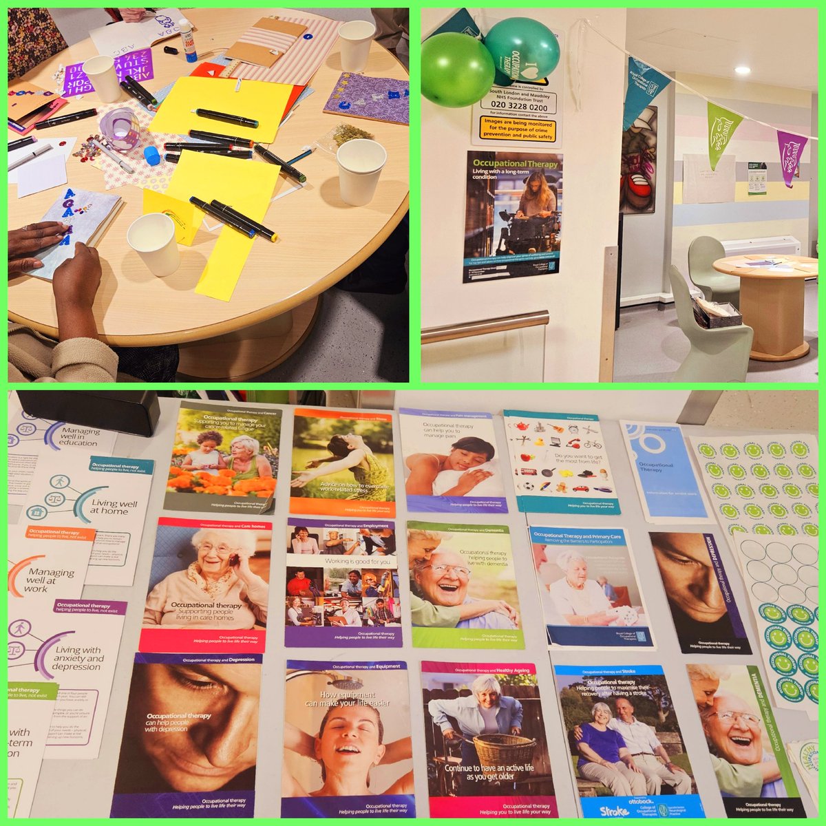 Sophia π (@sophiaot_) on Twitter photo Happy #OTWeek2024 from The Ladywell Unit! We celebrated today by decorating our own journals and letting the creative juices flow π¨ #OccupationalTherapy #Lewisham #MentalHealth #PowerOfOT <a href="/theRCOT/">Royal College of Occupational Therapists</a> <a href="/MaudsleyNHS/">NHS Maudsley</a> Happy #OTWeek2024 from The Ladywell Unit! We celebrated today by decorating our own journals and letting the creative juices flow π¨ #OccupationalTherapy #Lewisham #MentalHealth #PowerOfOT <a href="/theRCOT/">Royal College of Occupational Therapists</a> <a href="/MaudsleyNHS/">NHS Maudsley</a>