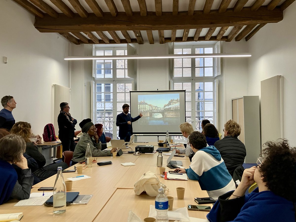EurHeritageHub's tweet photo. ▶️ Great to start our peer-learning visit in #Nantes with Deputy Mayor for #heritage, Olivier Chateau 💬 "For many years, Nantes has involved its citizens in heritage policies. Everyone has the right to benefit from heritage & contribute to its enrichment" 👥 #SharingLocalStories https://t.co/fqWi6Sst5x