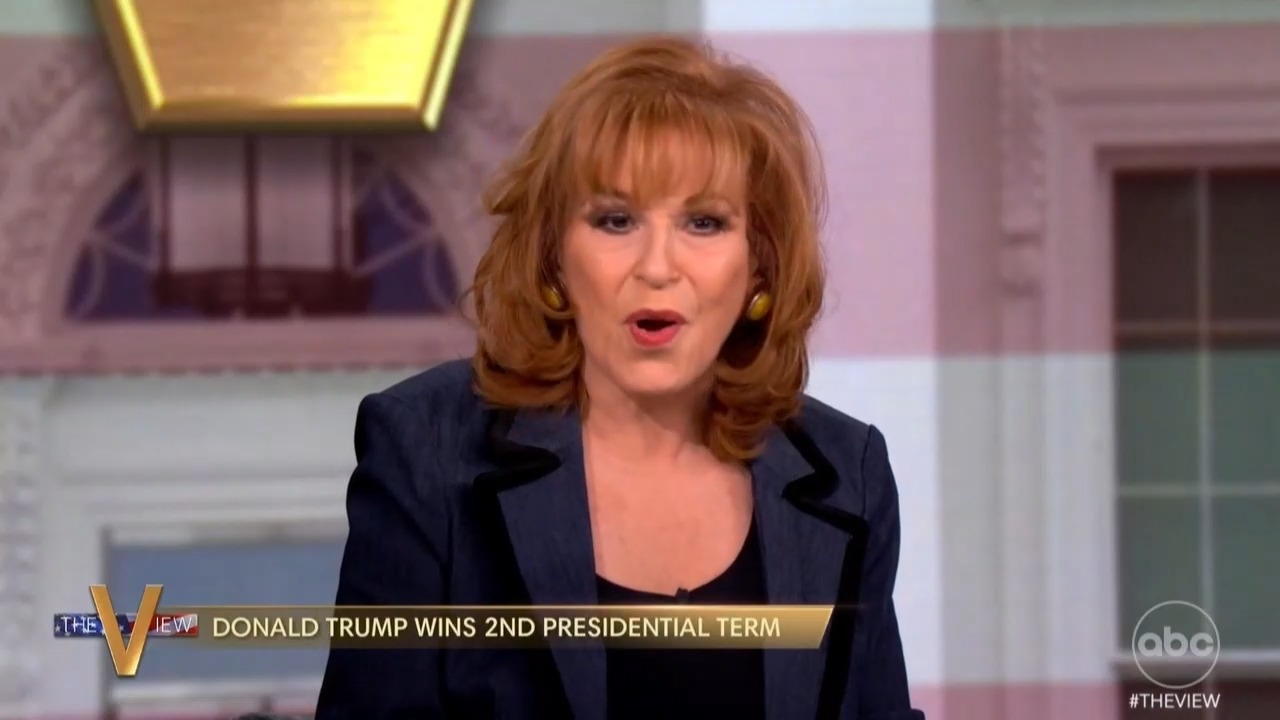Nicholas Fondacaro on X: "Joy Behar's immediate reaction: "I vehemently disagree with the decision that Americans made, but I feel very, very hopeful that we have a democratic system in this country.