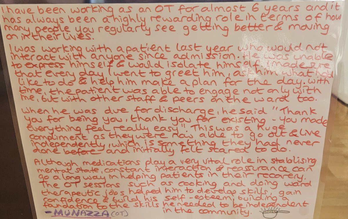 Sophia π (@sophiaot_) on Twitter photo Examples to show the #PowerofOT from some of the amazing members of our Therapy Team at the Ladywell Unit π₯° Thank you for all that you do and the difference you make to the patients in our care π #OccupationalTherapy #Activities #Wellbeing #OTWeek2024 <a href="/theRCOT/">Royal College of Occupational Therapists</a> <a href="/MaudsleyNHS/">NHS Maudsley</a> Examples to show the #PowerofOT from some of the amazing members of our Therapy Team at the Ladywell Unit π₯° Thank you for all that you do and the difference you make to the patients in our care π #OccupationalTherapy #Activities #Wellbeing #OTWeek2024 <a href="/theRCOT/">Royal College of Occupational Therapists</a> <a href="/MaudsleyNHS/">NHS Maudsley</a>