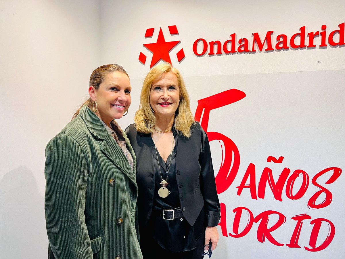 ▶️ <a href="/ondamadrid/">Onda Madrid</a>
📻 101.3-106 FM
⏰ 17:15
👉 Entrevista a <a href="/npastorioficial/">Niña Pastori Oficial</a> , que nos presenta su nuevo disco "Feliz navidad" y su concierto "Starlite Christmas"
🎙️En vivo en: <a href="/telemadrid/">Telemadrid</a> telemd.es/ciot