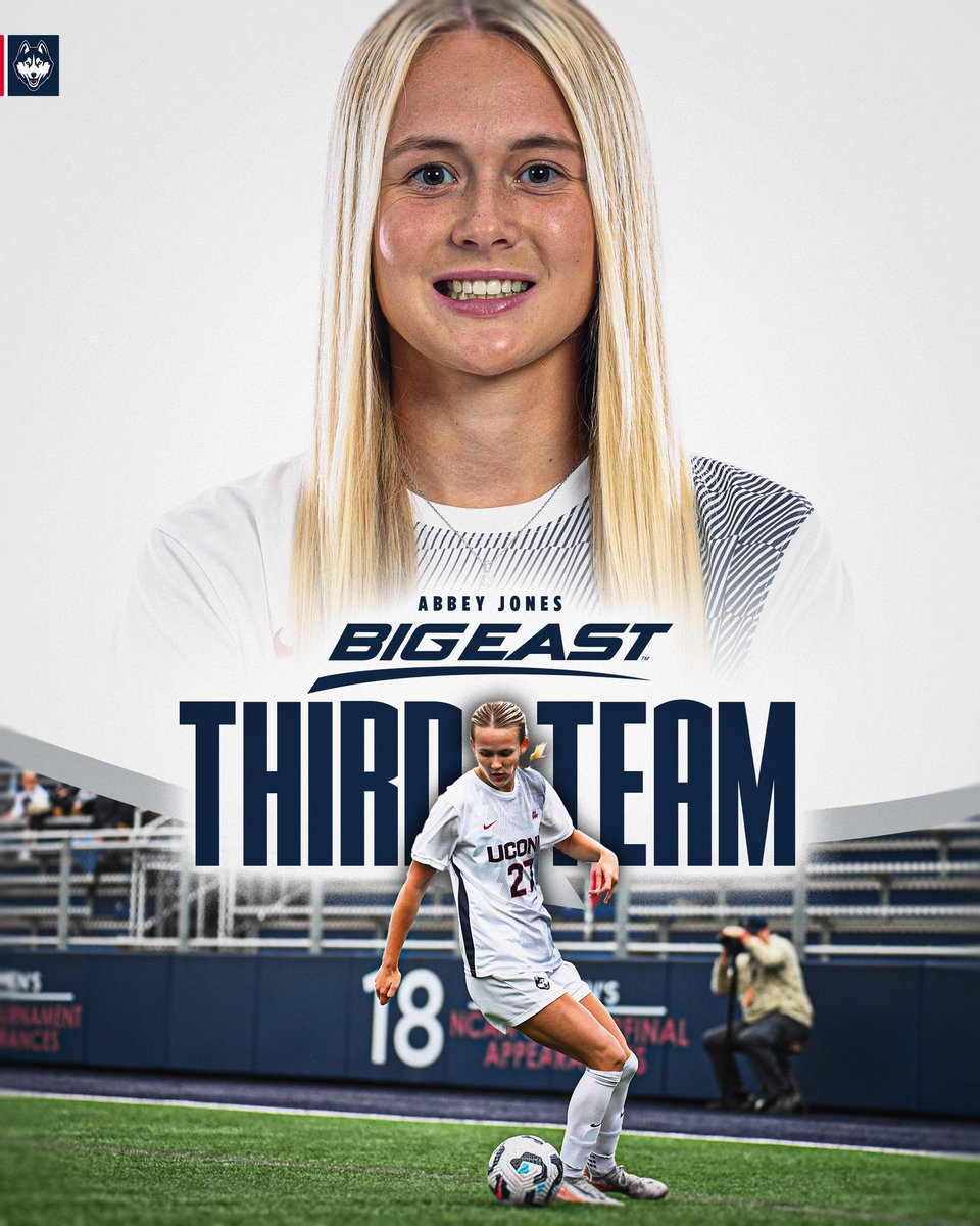 UConnWSOC's tweet photo. Our All-BIG EAST Huskies‼️ #TogetherWeRise https://t.co/Aj2oiDFKea