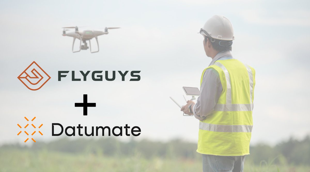 datumate's tweet image. Datumate is thrilled to join forces with FlyGuys, a leading nationwide drone services provider known for its high-quality aerial data capture! This collaboration combines FlyGuys&apos; cutting-edge drone capabilities with our powerful DatuBIM platform.

#Datumate #FlyGuys