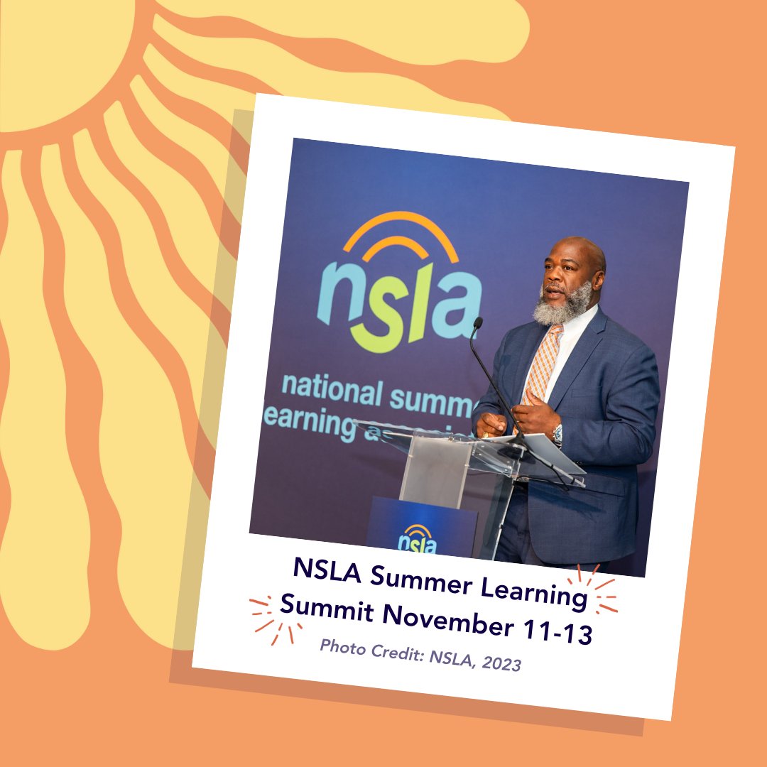 NSLA's Summer Learning Summit is just around the corner, and we can't wait to meet you! Stop by our booth or schedule a coffee meeting with our partnerships team to learn more about RISE Summer Learning Program. See you there! 

bit.ly/3C2yRbC