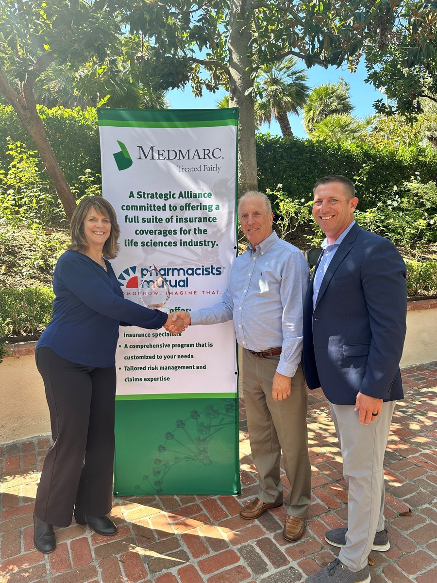 MedmarcIns's tweet image. Congratulations to ACC Hall (a division of Miami Insurance Brokers) for being awarded the @MedmarcIns/@pmcinsures (Pharmacists Mutual Insurance Company) Strategic Alliance 2023 Award! Thank you all for joining us in San Diego, CA!

#Medmarc45 #LifeSciences