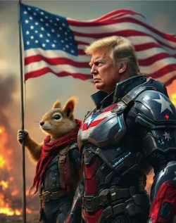 CiudadanoMex22's tweet photo. #Penauts
#Trump
Gracias a una idiota celosa de que una ardilla tuviera más followers que ella en instragram, logró que mucha gente votara por Trump https://t.co/yNxXZ5uK7o