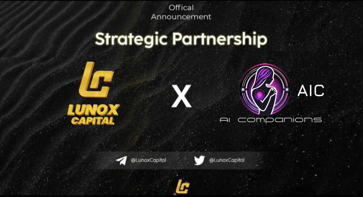🚀We are thrilled to announce our partnership with <a href="/AIV_Companions/">AI Companions</a>, one of the most promising artificial intelligence initiatives in the cryptocurrency industry. 

Our team will be providing comprehensive marketing support to enhance their visibility and growth through the