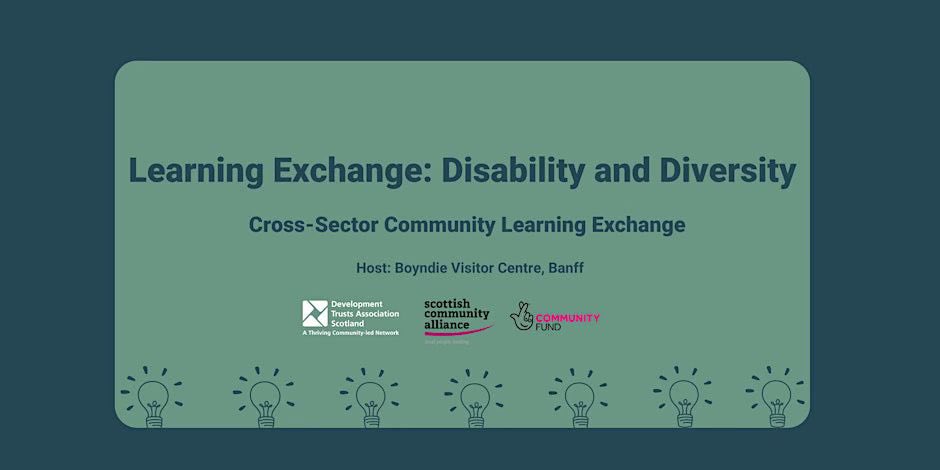 Scot Communities CAN (@scotccan) on Twitter photo Join <a href="/DTAScot/">Development Trusts Association Scotland</a> in this Learning Exchange on disabilities! Explore inclusive practices that center people with learning disabilities by building stronger community support networks.
Date: Wednesday, November 13
Sign up here: eventbrite.co.uk/e/cross-sector… Join <a href="/DTAScot/">Development Trusts Association Scotland</a> in this Learning Exchange on disabilities! Explore inclusive practices that center people with learning disabilities by building stronger community support networks.
Date: Wednesday, November 13
Sign up here: eventbrite.co.uk/e/cross-sector…