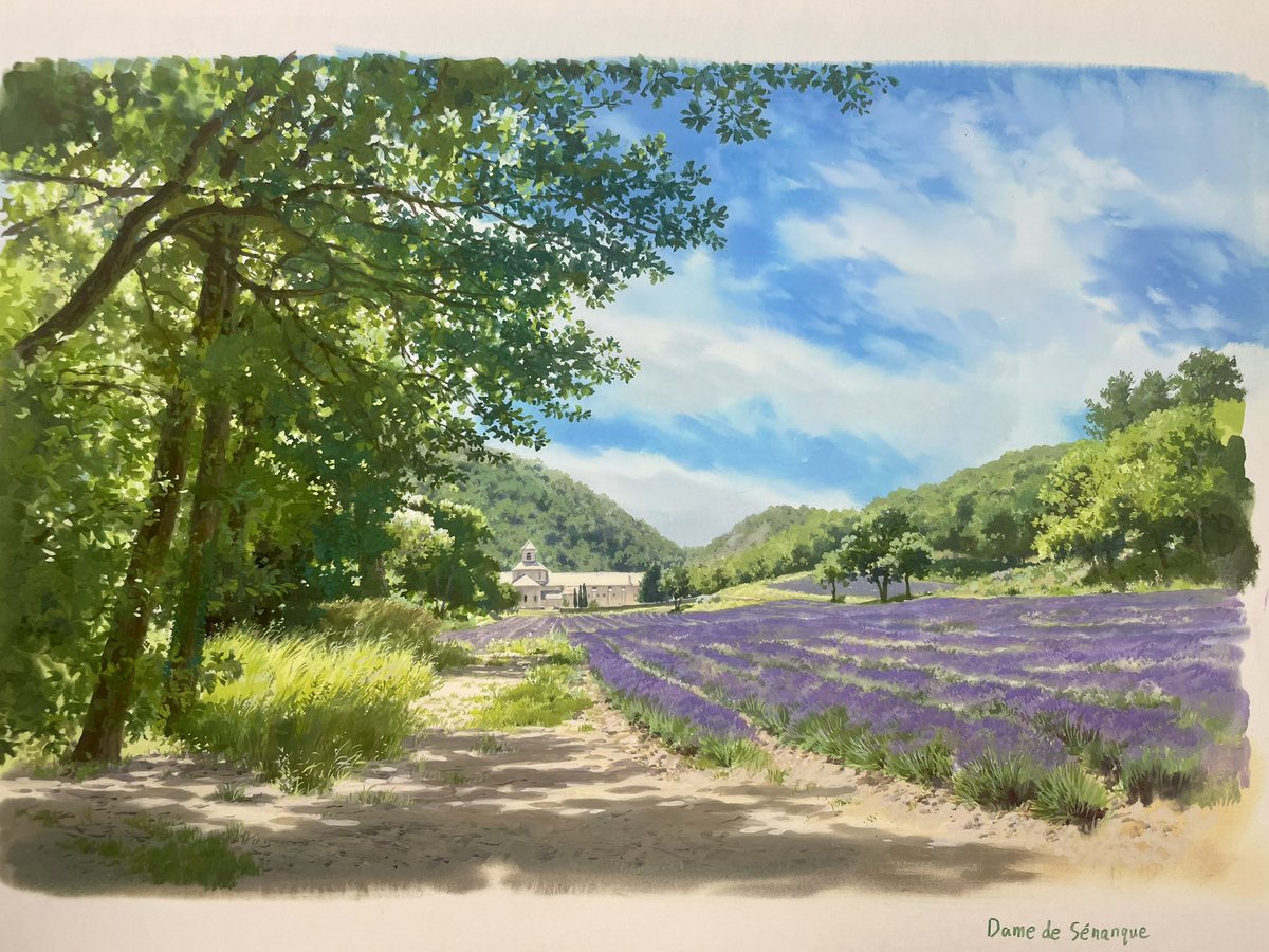 akazonae687's tweet image. セナンク修道院のラベンダー🪻2024.07.01

Abbaye Notre-Dame de Sénanque