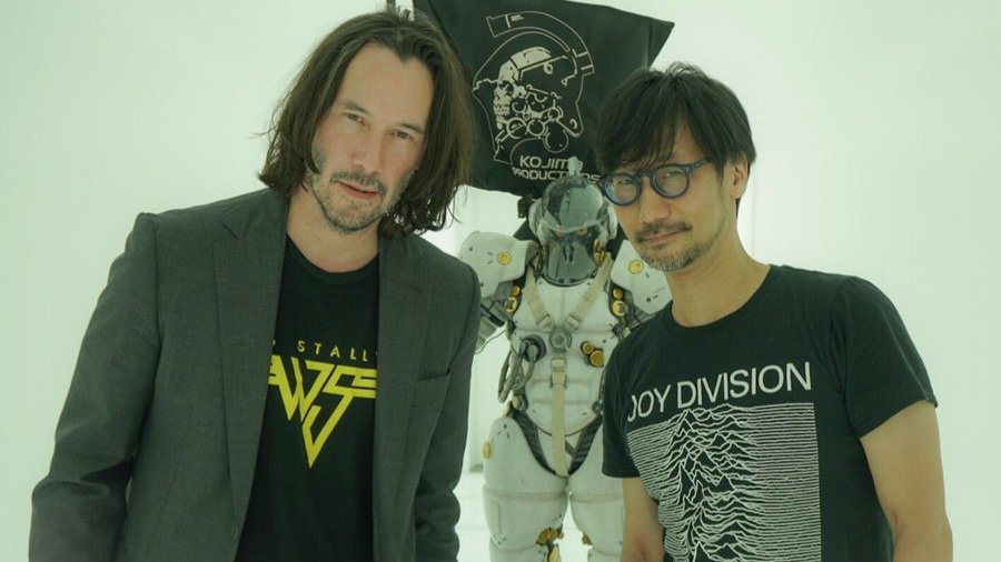 Lisa_West_Pix's tweet photo. Director Kojima &amp; Mr Reeves 😍😍 https://t.co/D0Yypw8tNJ