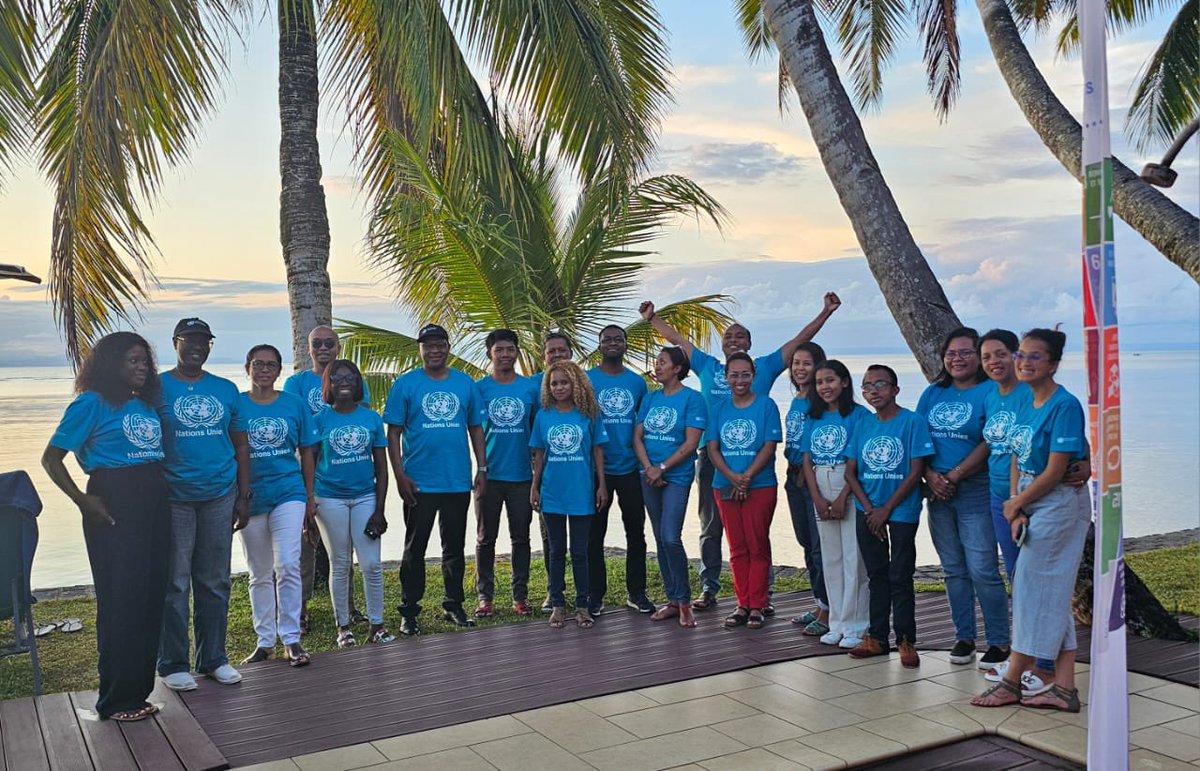 UNMadagascar's tweet image. La communication stratégique au coeur de la retraite de #UNCG🇲🇬 à Ste Marie sous le leadership de @LaurentMusango
✅Planification pour 2025/innovation. 
✅Stratégie de communication de crise. 
Remerciements aux Représentant(e)s des agences pour leur soutien aux communicateurs.