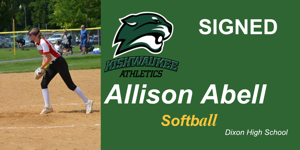 Signing alert ✍️ - Excited to announce our recent 2025 recruit commitment ... welcome to the softball program and Kougars Athletics Family !! - Allison Abell @allisonabell2 , Dixon HS #KishFam 🥎
