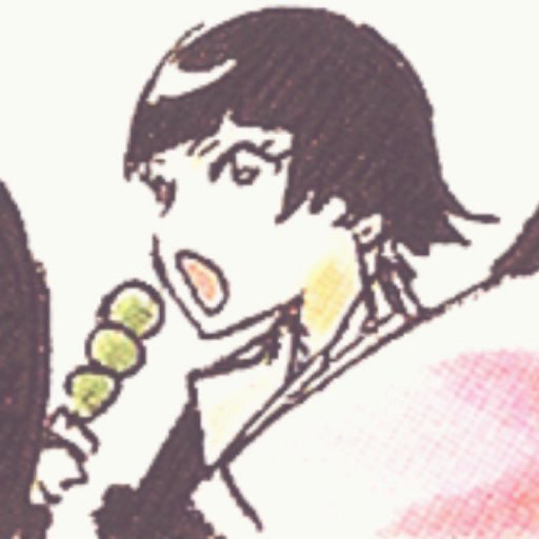 “Good morning.”

A docile bee snacking on dango an hour after having been woken up while having her guts rearranged