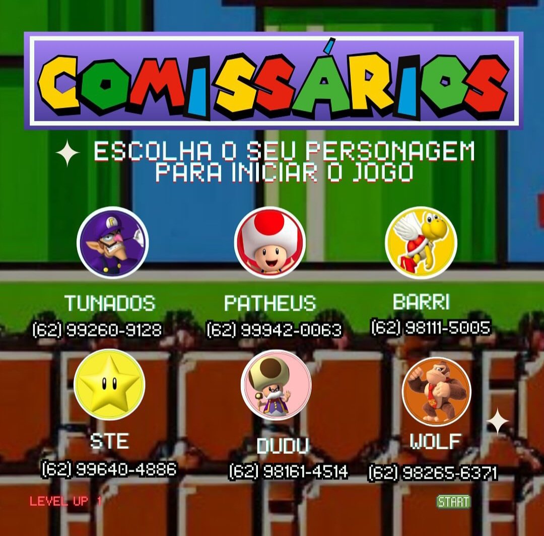 A LUIGI TÁ CHEGANDO!!! 🎮✨️🍄

E finalmente a mamãe Preds e o Corvão decidiram liberar o local da sunset mais divertida do ano! Nosso encontro está marcado para dia 20/11, na 📍ASSESGO! 💃

Não se esqueça, você sabe onde nos encontrar! 🙈💋

📆 20/11
📍Assesgo
<a href="/ProblematicaUFG/">Problemática da MDA 🐒✨🏆</a>