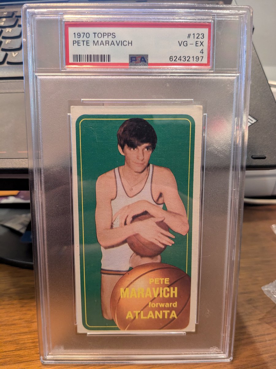 1970 Topps Pete Maravich #123 PSA 4
$390 BMWT