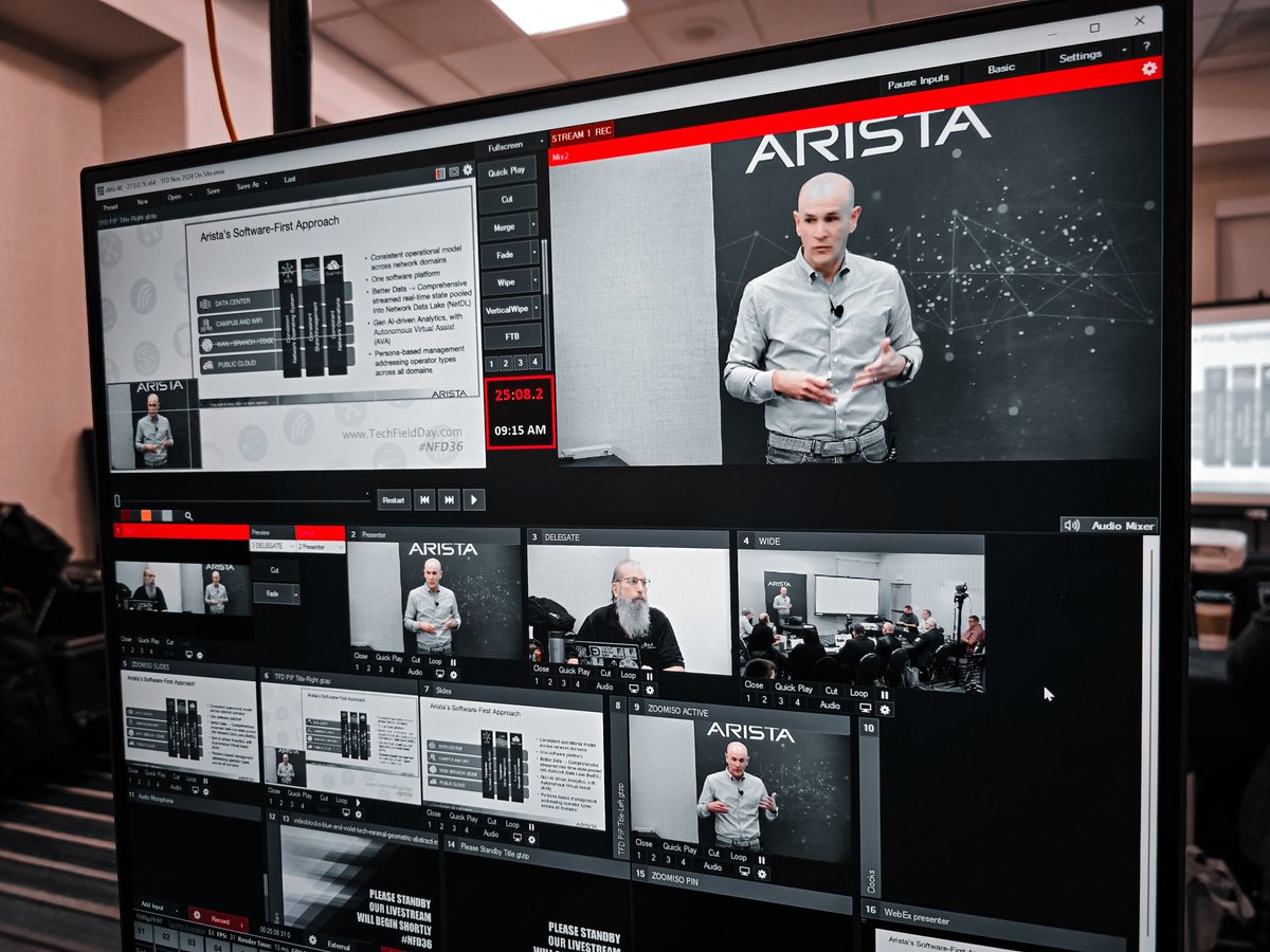 How does our livestream look this morning? #NFD36