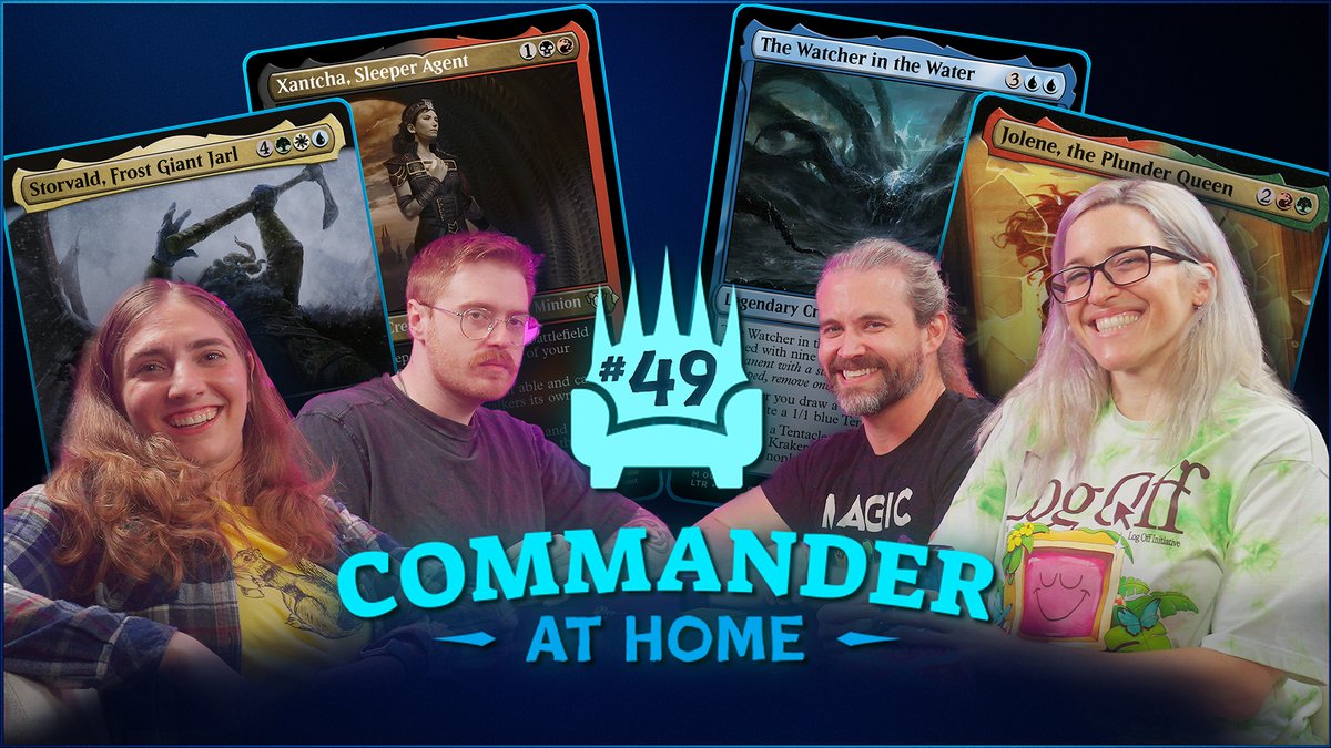 Brian Kibler (@bmkibler) on Twitter photo Could you use a distraction today? We sure could.
The latest episode of <a href="/commanderathome/">CommanderAtHome</a> is here to help!
<a href="/PaymoneyWubby/">Wubby</a> returns alongside <a href="/coL_Amazonian/">Amy the Amazonian ☕ 💕 🤖</a> in a game that features pain for everyone!
...too on the nose?
youtu.be/OyPZPsevtO8 Could you use a distraction today? We sure could.
The latest episode of <a href="/commanderathome/">CommanderAtHome</a> is here to help!
<a href="/PaymoneyWubby/">Wubby</a> returns alongside <a href="/coL_Amazonian/">Amy the Amazonian ☕ 💕 🤖</a> in a game that features pain for everyone!
...too on the nose?
youtu.be/OyPZPsevtO8