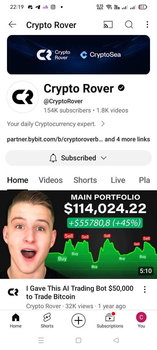 Cryptomarketall's tweet photo. @rovercrc Best gift https://t.co/J163xuwl5z