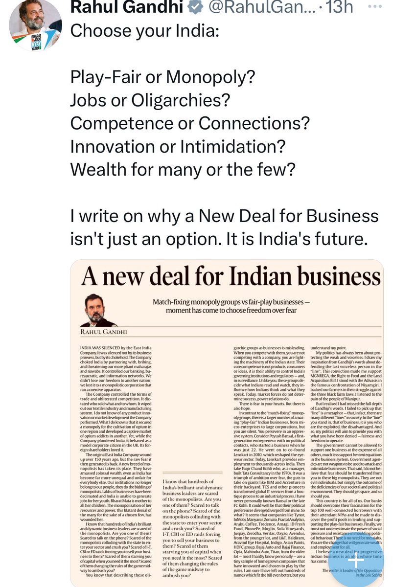 BesuraTaansane's tweet image. Look at the shamelessness of these people ! 

RaGa @RahulGandhi brazenly plagiarises
His chamcha @sardesairajdeep promotes the plagiarised article as RaGa own drafted op-ed

Both got royally exposed by @prettypadmaja 🔥🔥🔥