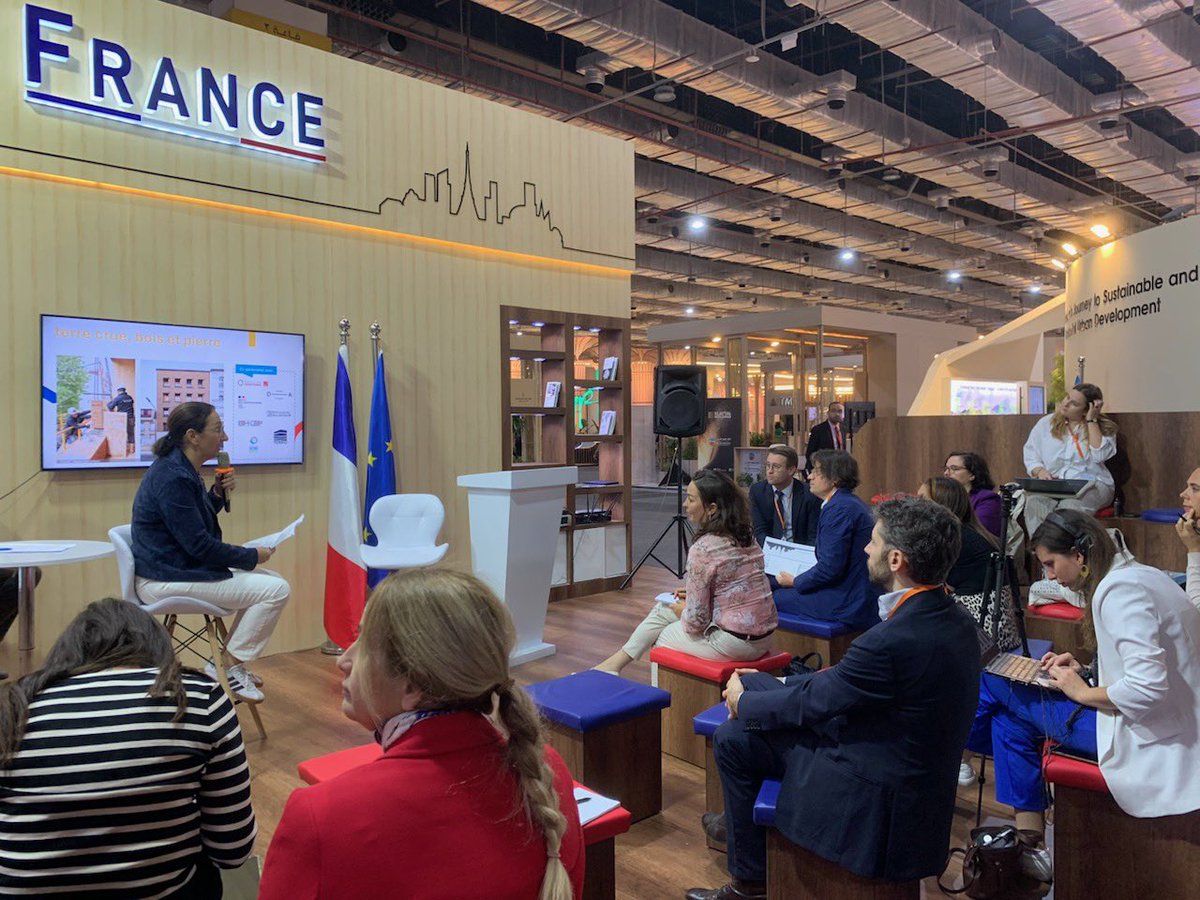 <a href="/mariannelouis/">Marianne Louis</a> a présenté sur le Pavillon France 🇫🇷 les innovations en cours dans le secteur Hlm en matière de maîtrise d’ouvrage, de service et de management.