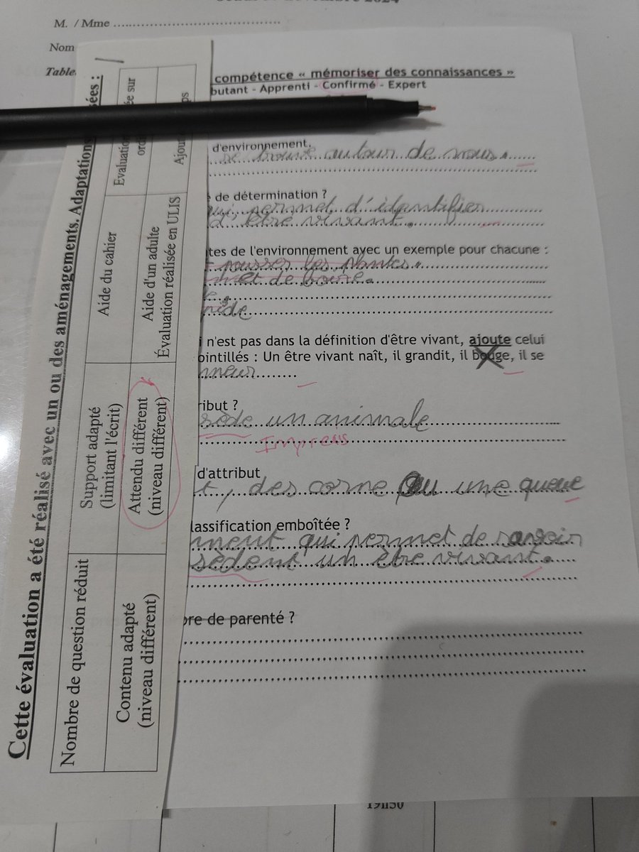 paris_segolene's tweet image. Dans le cadre d&apos;élèves ayant des #adaptations (#PAP, #PPS, élèves d&apos;ULIS, #allophones..), j&apos;utilise un coupon que j&apos;agrafe sur la copie pour que les familles sachent que j&apos;ai bien pris en compte les recommandations.
#profs #teamprofs #inclusion #differenciation #coeducation #mdph