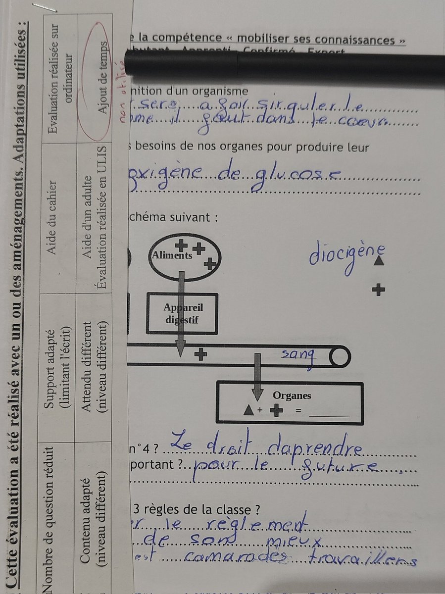 paris_segolene's tweet image. Dans le cadre d&apos;élèves ayant des #adaptations (#PAP, #PPS, élèves d&apos;ULIS, #allophones..), j&apos;utilise un coupon que j&apos;agrafe sur la copie pour que les familles sachent que j&apos;ai bien pris en compte les recommandations.
#profs #teamprofs #inclusion #differenciation #coeducation #mdph