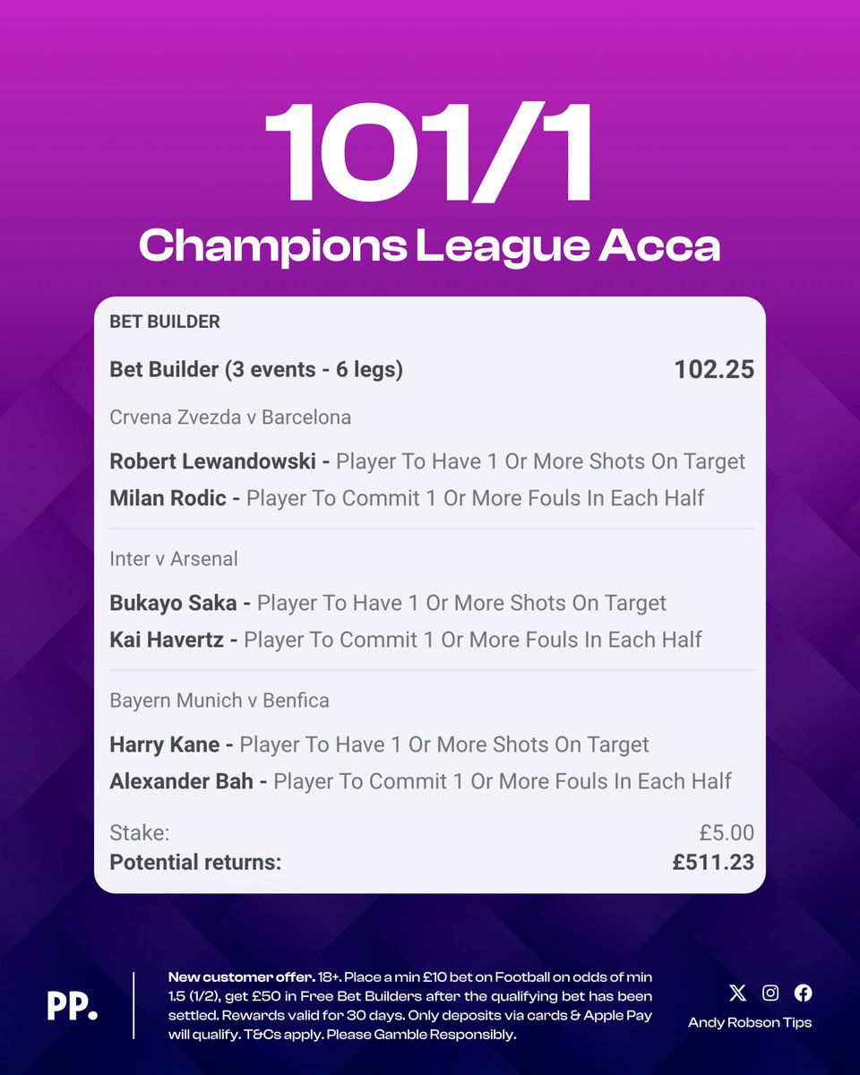 🎩 Andy’s Football Tips tweet media