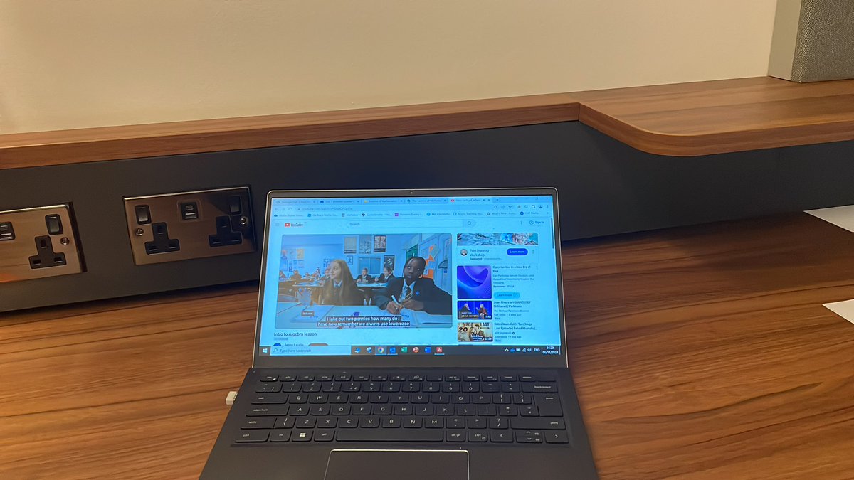 Not me, in my hotel room, finishing the pre-tasks for the Mastery Specialists residential an hour before it starts! Excited for some more learning