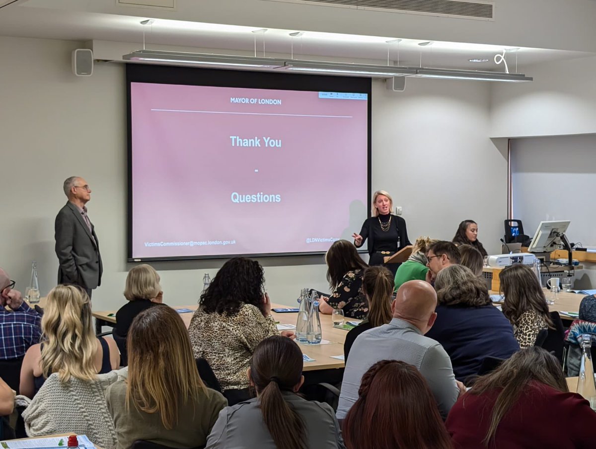 Victims’ Commissioner for London tweet media