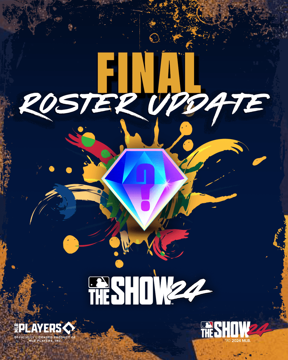 The 2024 <a href="/MLB/">MLB</a> season has come to an end! 😢⚾

With that, our Final Roster Update is dropping this Friday! 🔥

Who will end the year as a 💎? Drop your predictions below!

#MLBTheShow
