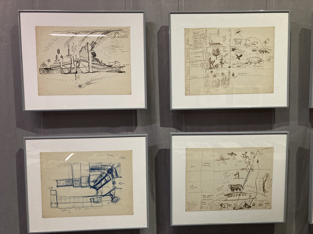 Sehenswerte Ausstellung "Pre-architectures" im <a href="/civabrussels/">CIVA</a> . Mit rd 100 Werken des 🇦🇹 Architekten Fredrick Kiesler (1890-1965) u. Hans Hollein. Eröffnung im Beisein von Gerd Zillner, Dir. #kieslerfoundation.
06.11.24 - 30.03.25
#architecture #friedrichkiesler #magicarchitecture