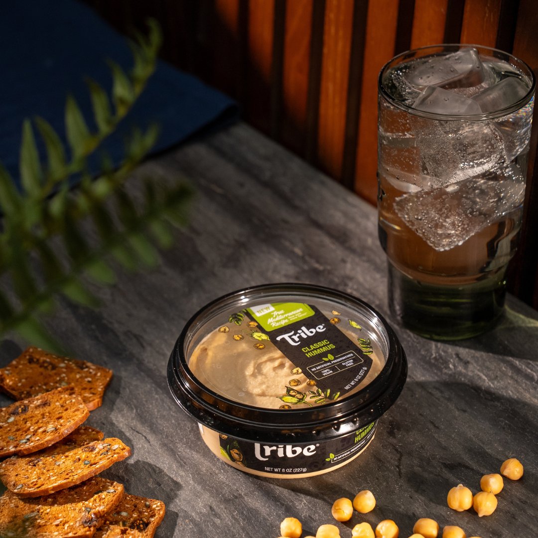 Elevate your snack routine with our Classic Hummus. ✨🌿 

#Tribe #TribeHummus #AuthenticHummus #Mediterranean