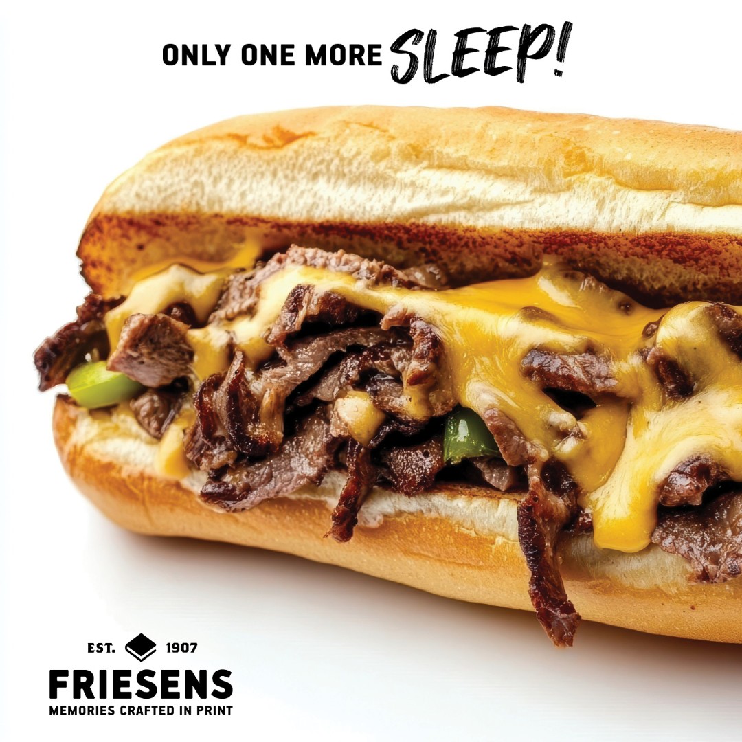 Only one more sleep until JEA/NSPA in Philadelphia!  

Just like the iconic Philly Cheesesteak, this event is packed with flavor and excitement. There’s something for everyone...especially when you visit the Friesens booth!  We can't wait to see you!