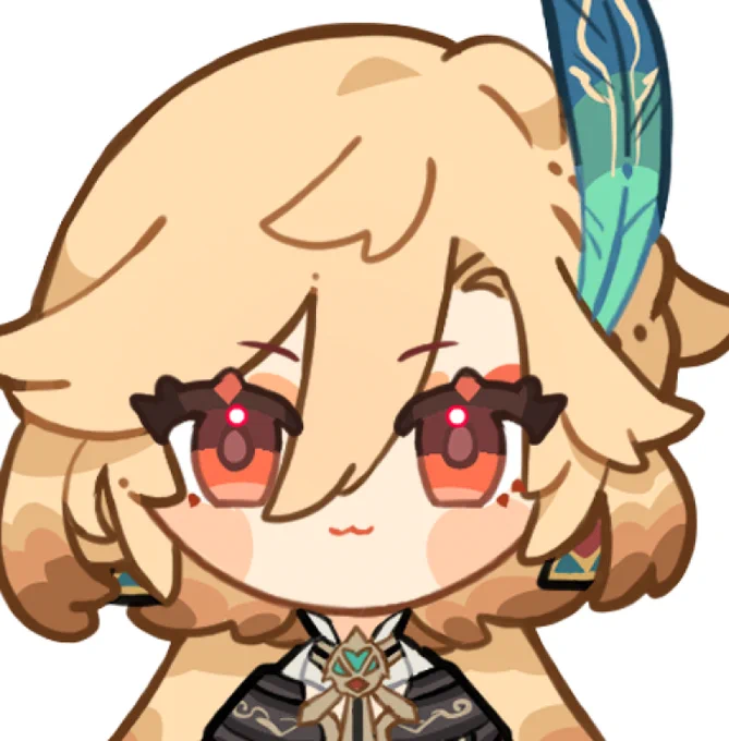 why does he looks like a bunny every time- 