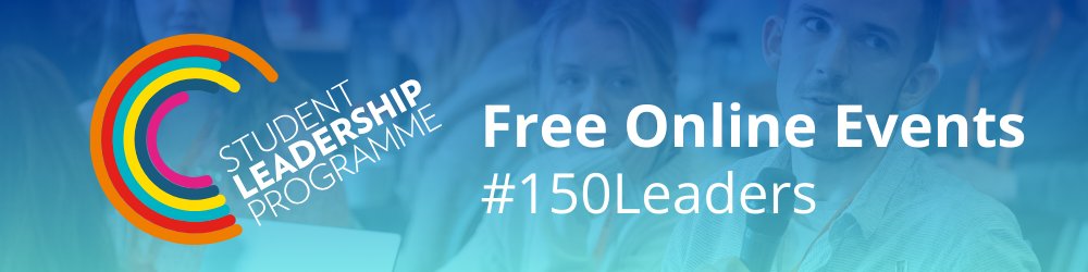 Don't forget to check out and register for our upcoming online events and webinars! #150Leaders
