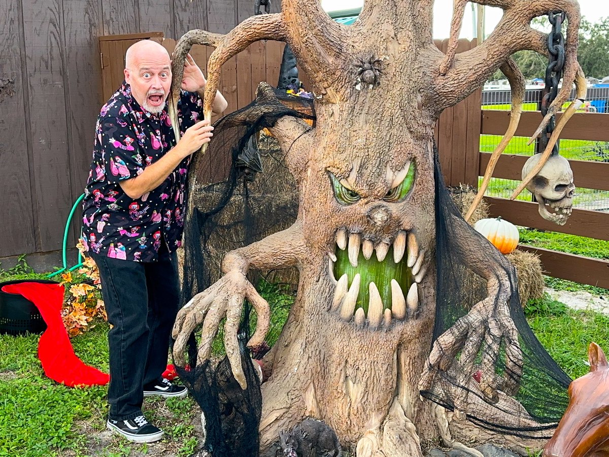 jimorear's tweet image. Good morning, friends!
#spooky #scary #eviltree #horror #halloween #trees